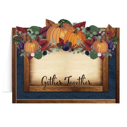 Fall Thanksgiving Table Cards