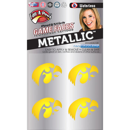 Metallic Peel & Stick Fan-A-Peel / Gamesfaces