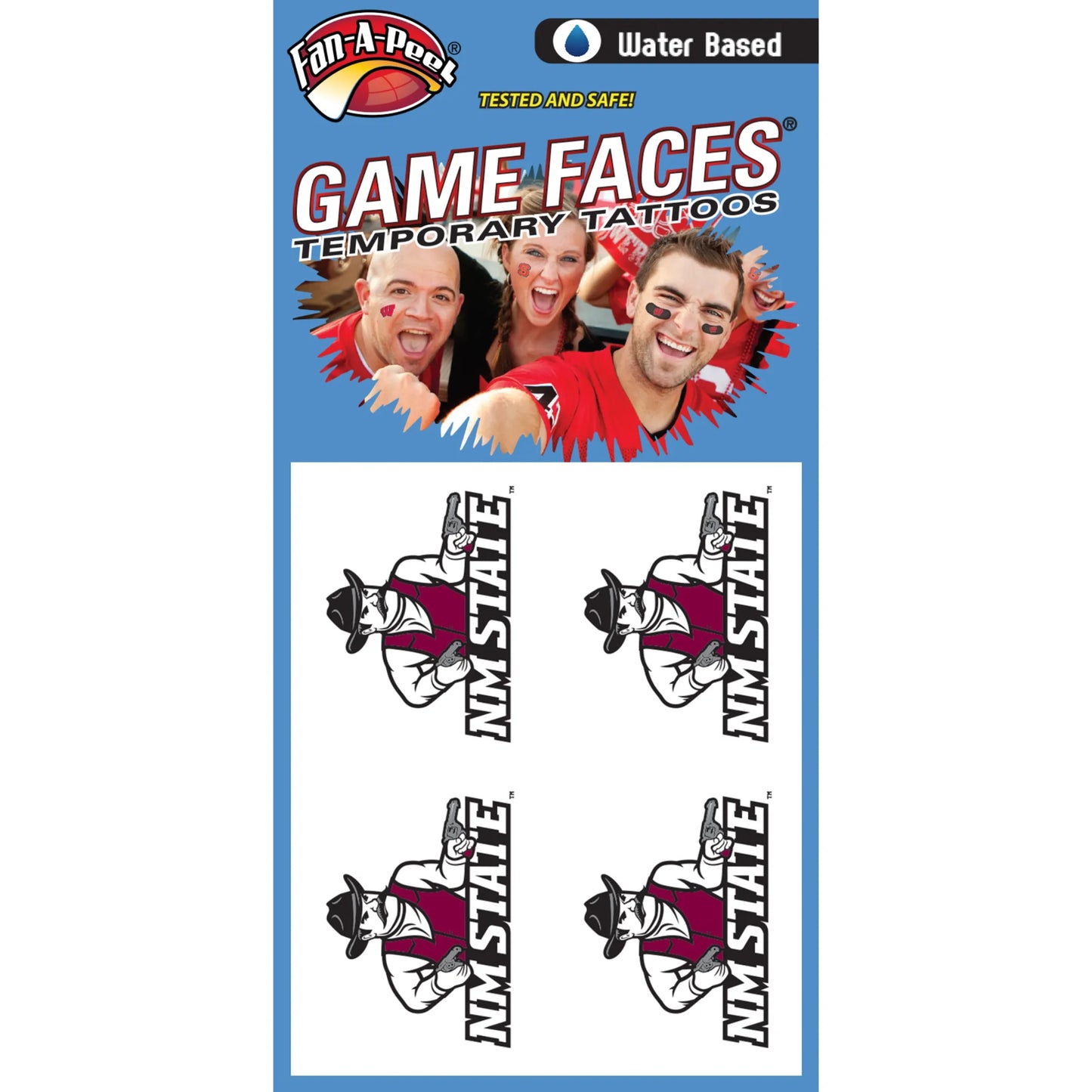 Fan-A-Peel / Gamesfaces Water Tattoos