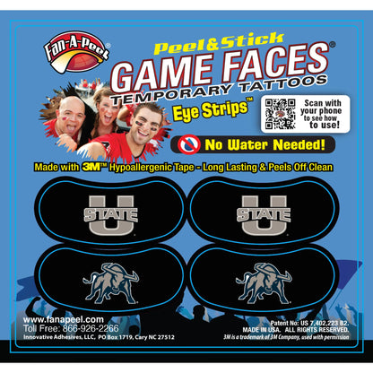 Black Eye Strips Fan-A-Peel / Gamesfaces