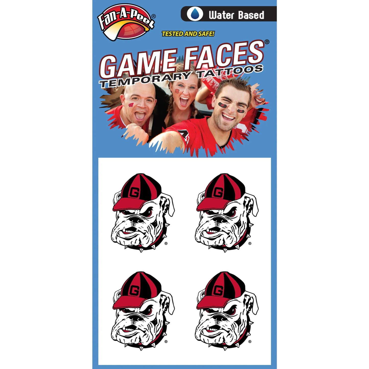 Fan-A-Peel / Gamesfaces Water Tattoos