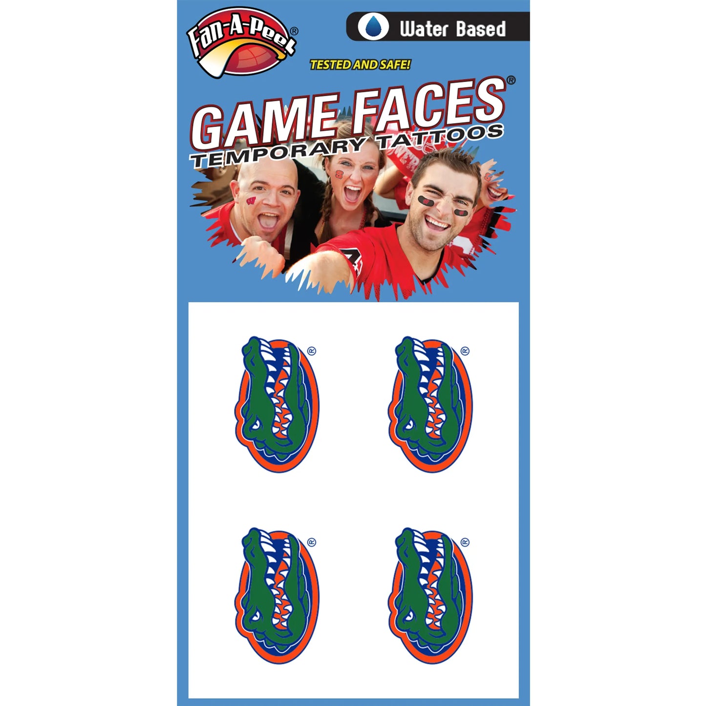 Fan-A-Peel / Gamesfaces Water Tattoos