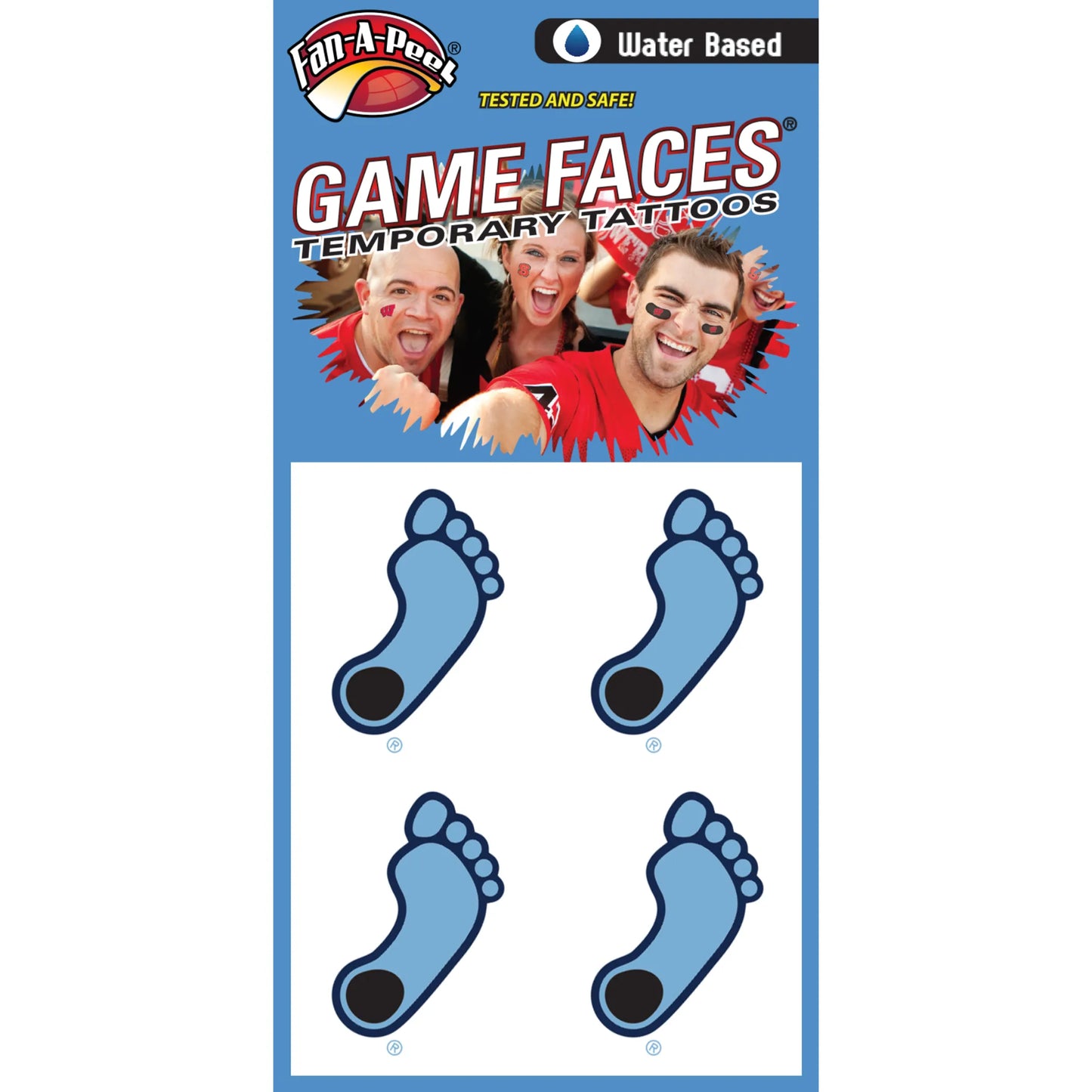 Fan-A-Peel / Gamesfaces Water Tattoos