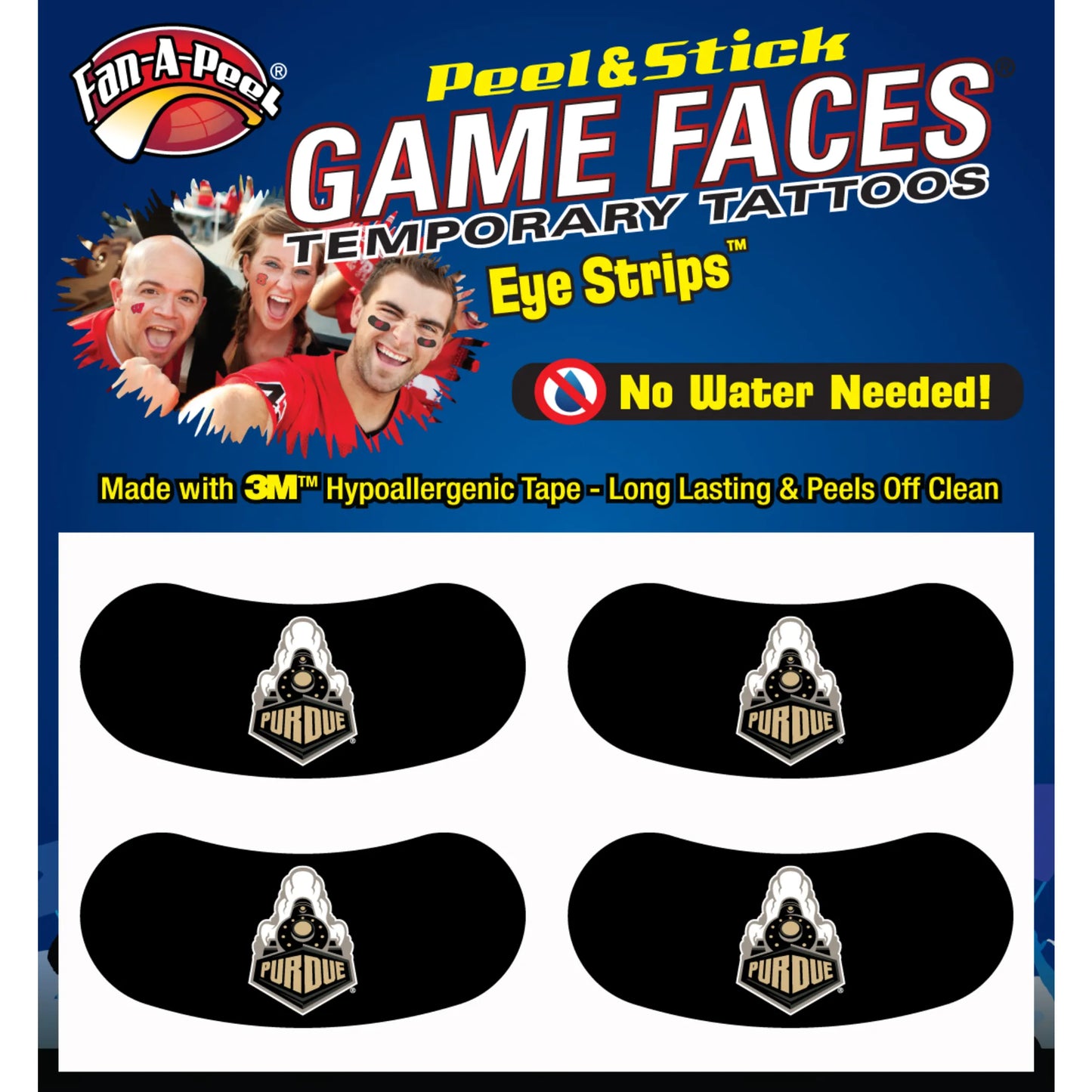 Black Eye Strips Fan-A-Peel / Gamesfaces