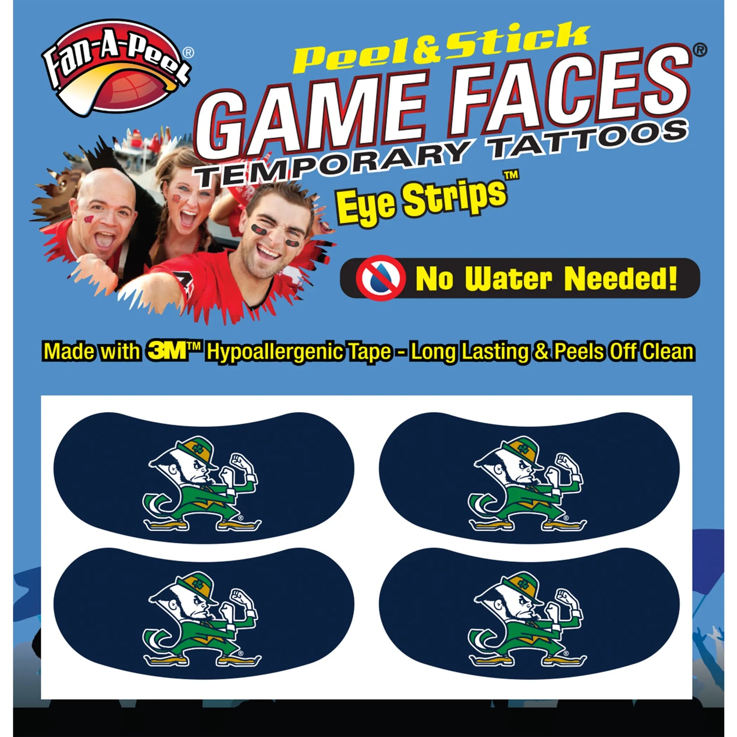 Black Eye Strips Fan-A-Peel / Gamesfaces