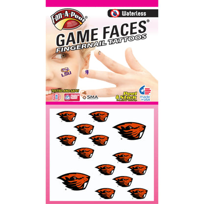 Waterless Peel & Stick Fingernail Fan-A-Peel / Gamesfaces