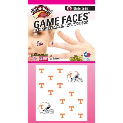 Waterless Peel & Stick Fingernail Fan-A-Peel / Gamesfaces