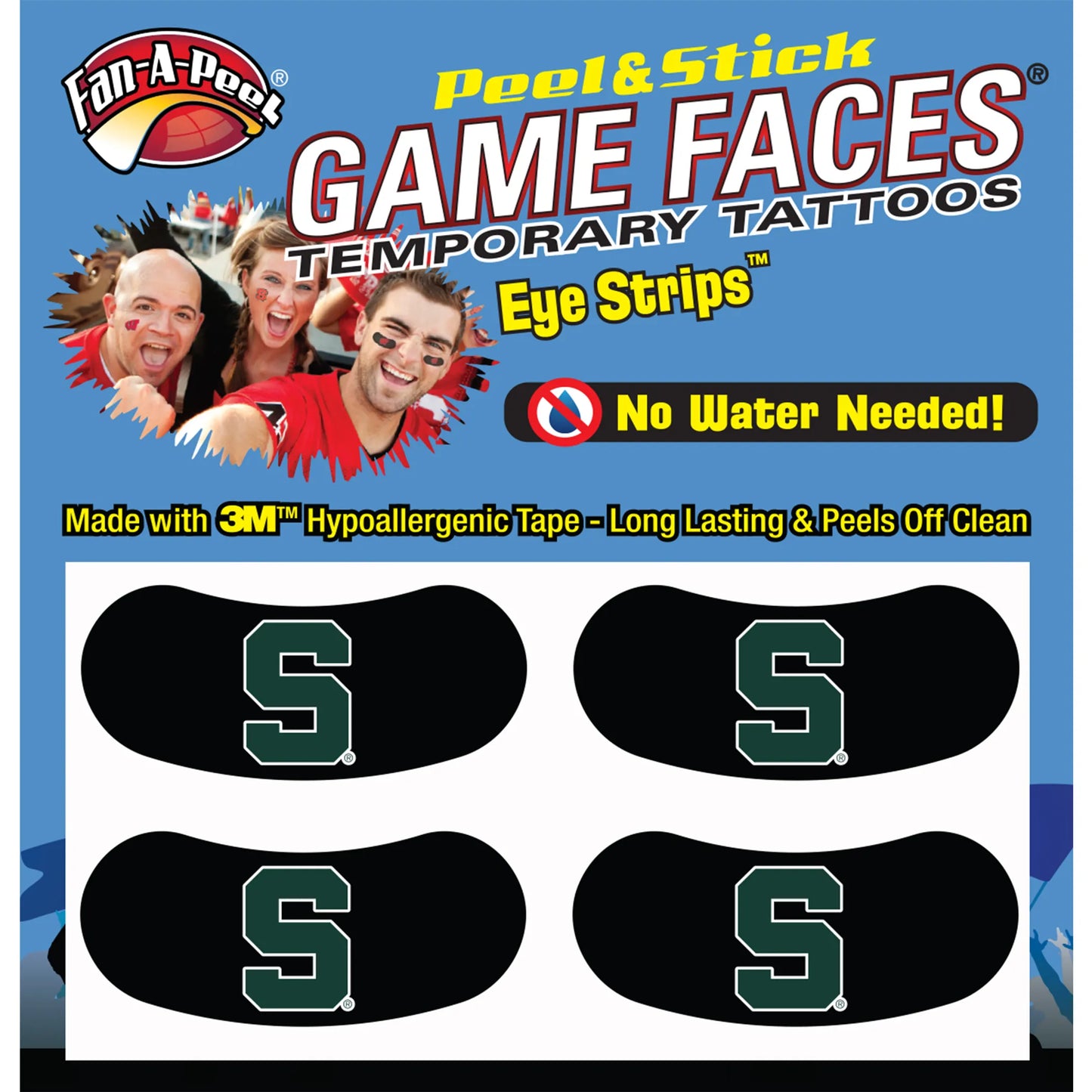 Black Eye Strips Fan-A-Peel / Gamesfaces