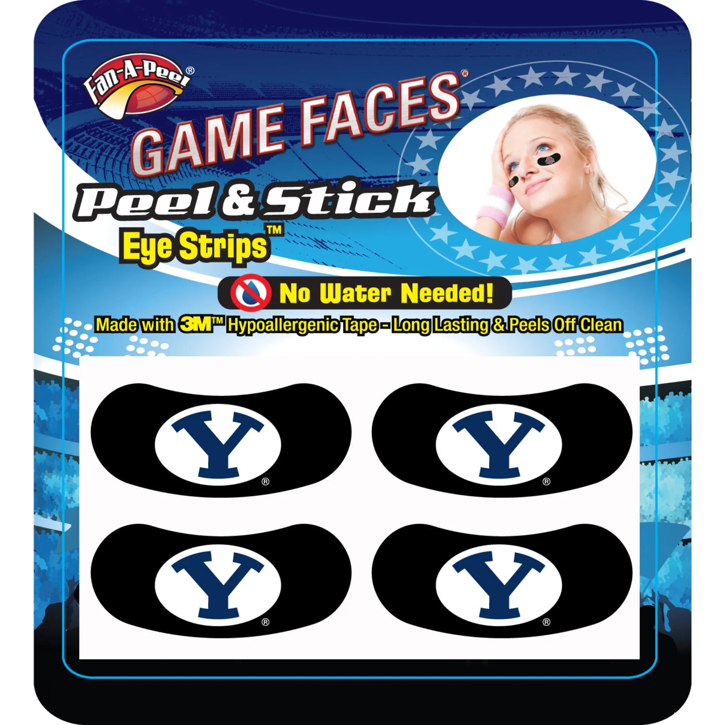 Black Eye Strips Fan-A-Peel / Gamesfaces