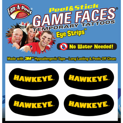 Black Eye Strips Fan-A-Peel / Gamesfaces