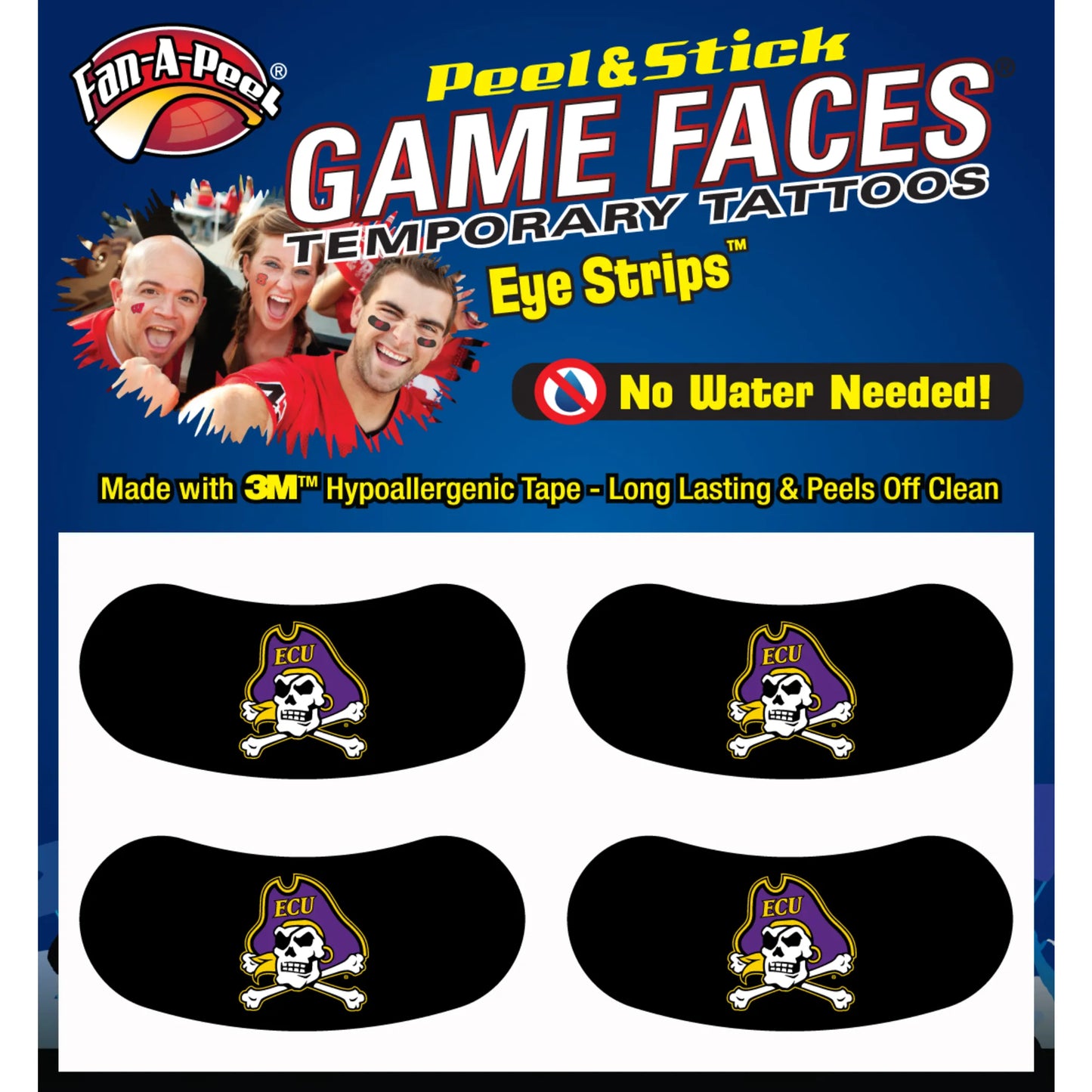 Black Eye Strips Fan-A-Peel / Gamesfaces