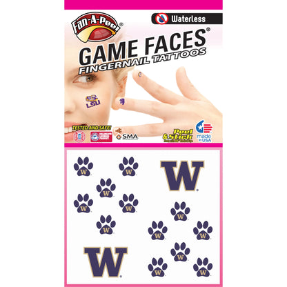 Waterless Peel & Stick Fingernail Fan-A-Peel / Gamesfaces