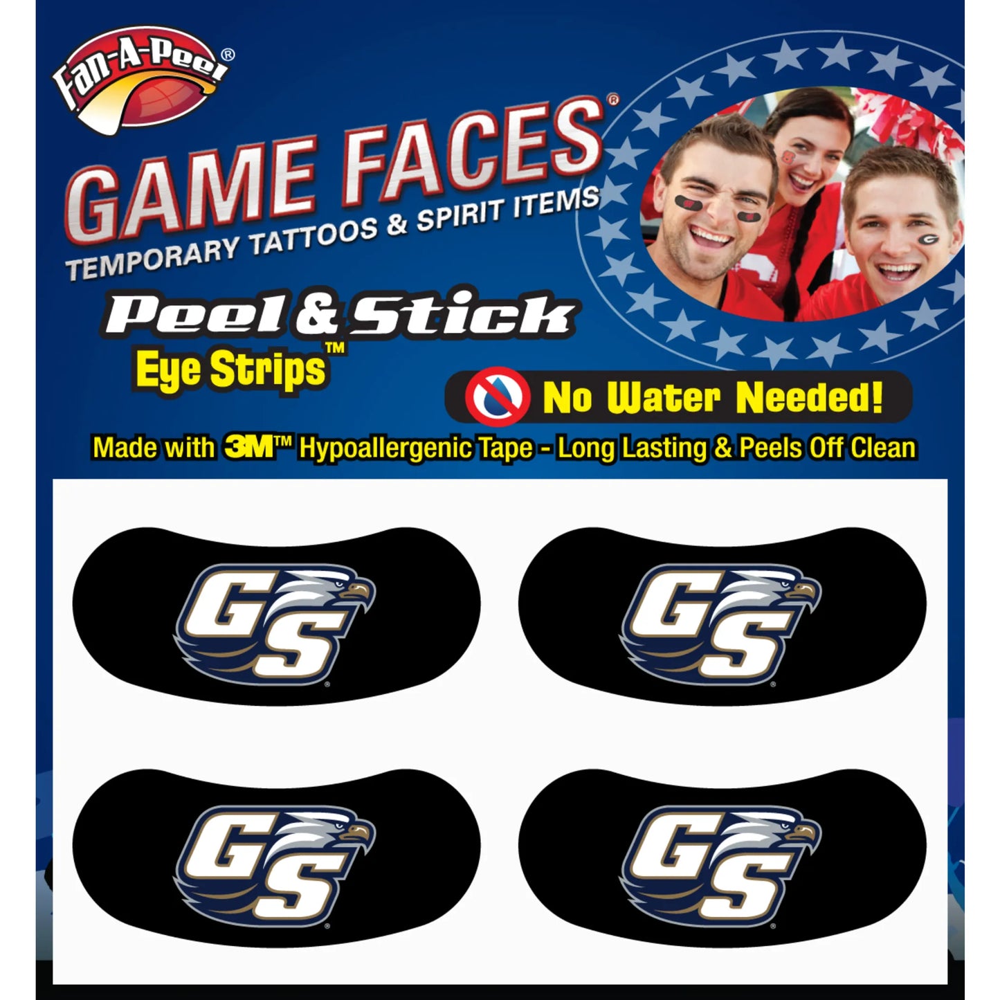 Black Eye Strips Fan-A-Peel / Gamesfaces