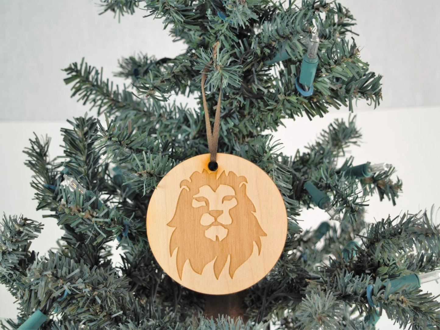 Animal Unfinished Tree Ornament