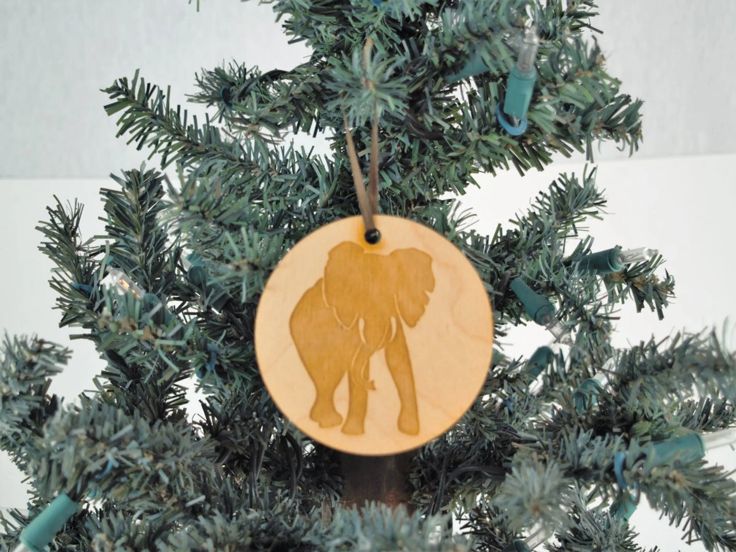 Animal Unfinished Tree Ornament