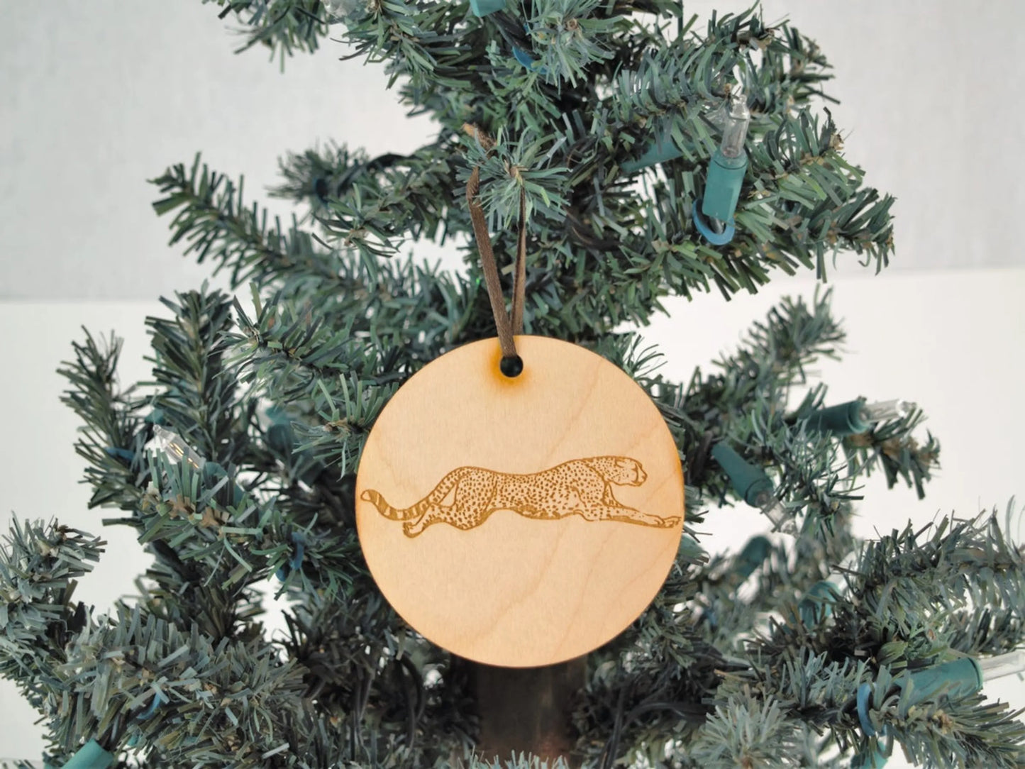 Animal Unfinished Tree Ornament