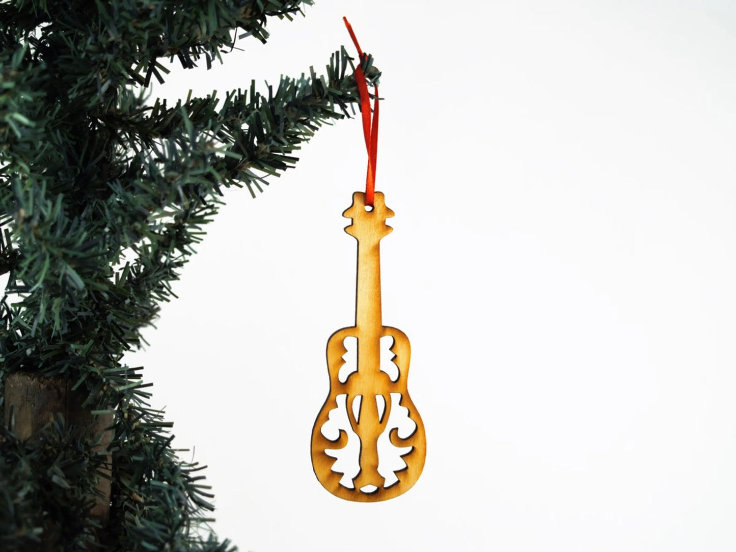 Music Unfinished Tree Ornament