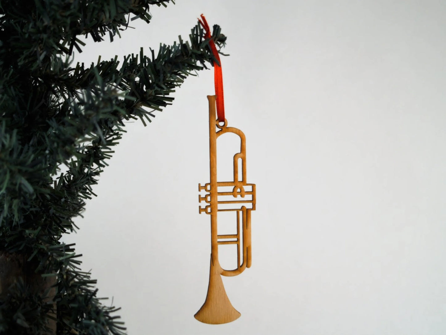 Music Unfinished Tree Ornament