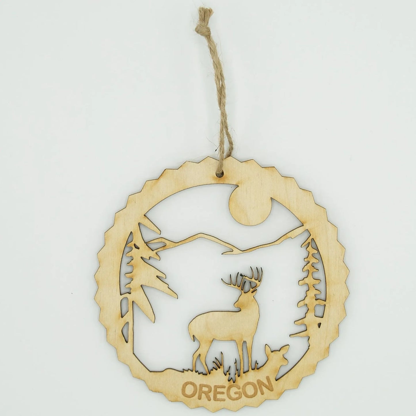 Animal Unfinished Tree Ornament