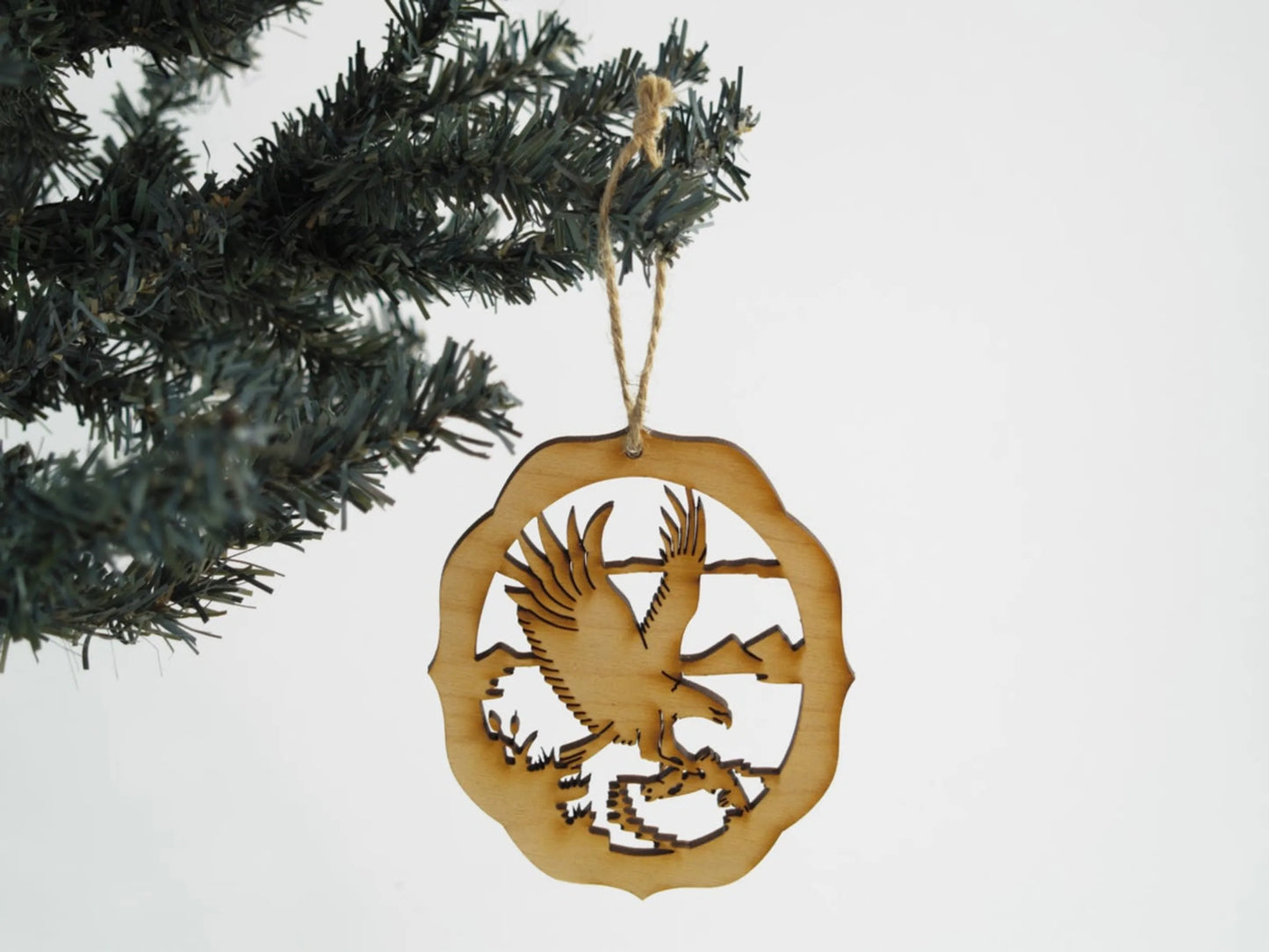 Animal Unfinished Tree Ornament