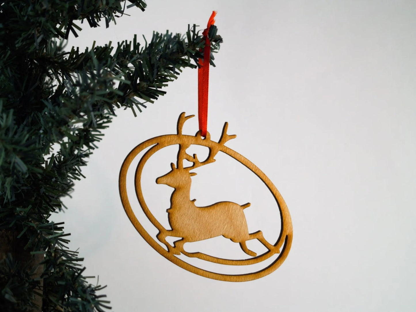 Animal Unfinished Tree Ornament