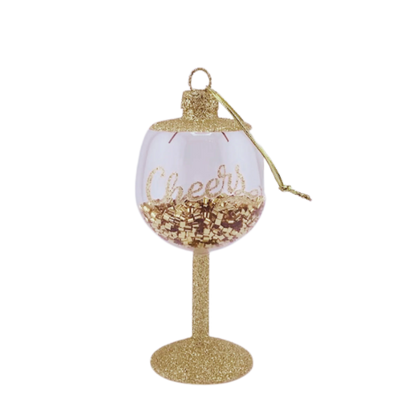 Wine Glass Ornament