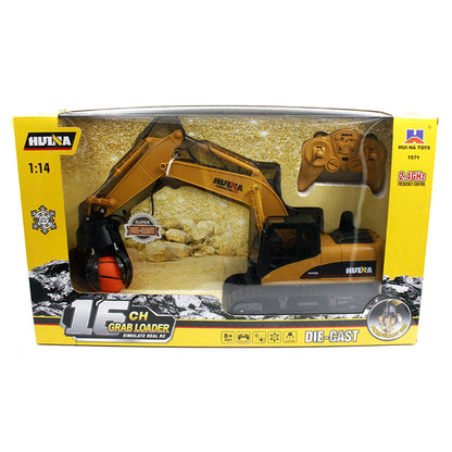 Grab Loader Excavator RC Die-Cast Model (1:14 Scale)