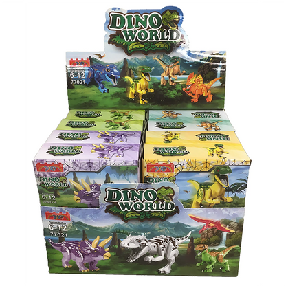 Dinosaur Brick Display Set