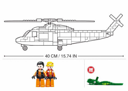 "The Rescue" Medivac Coast Guard Helicopter (402 pcs)