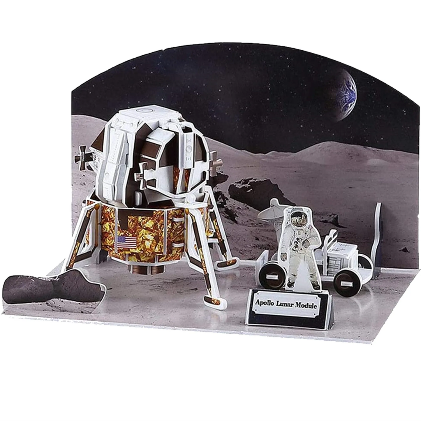 3D Puzzle Apollo Lunar Module (45pcs)