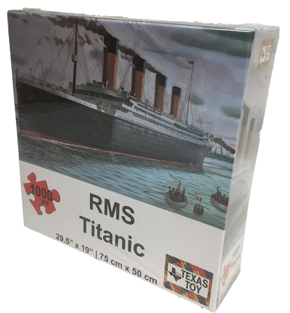 RMS Titanic Ship Cardboard Puzzle 1000-pc 2mm