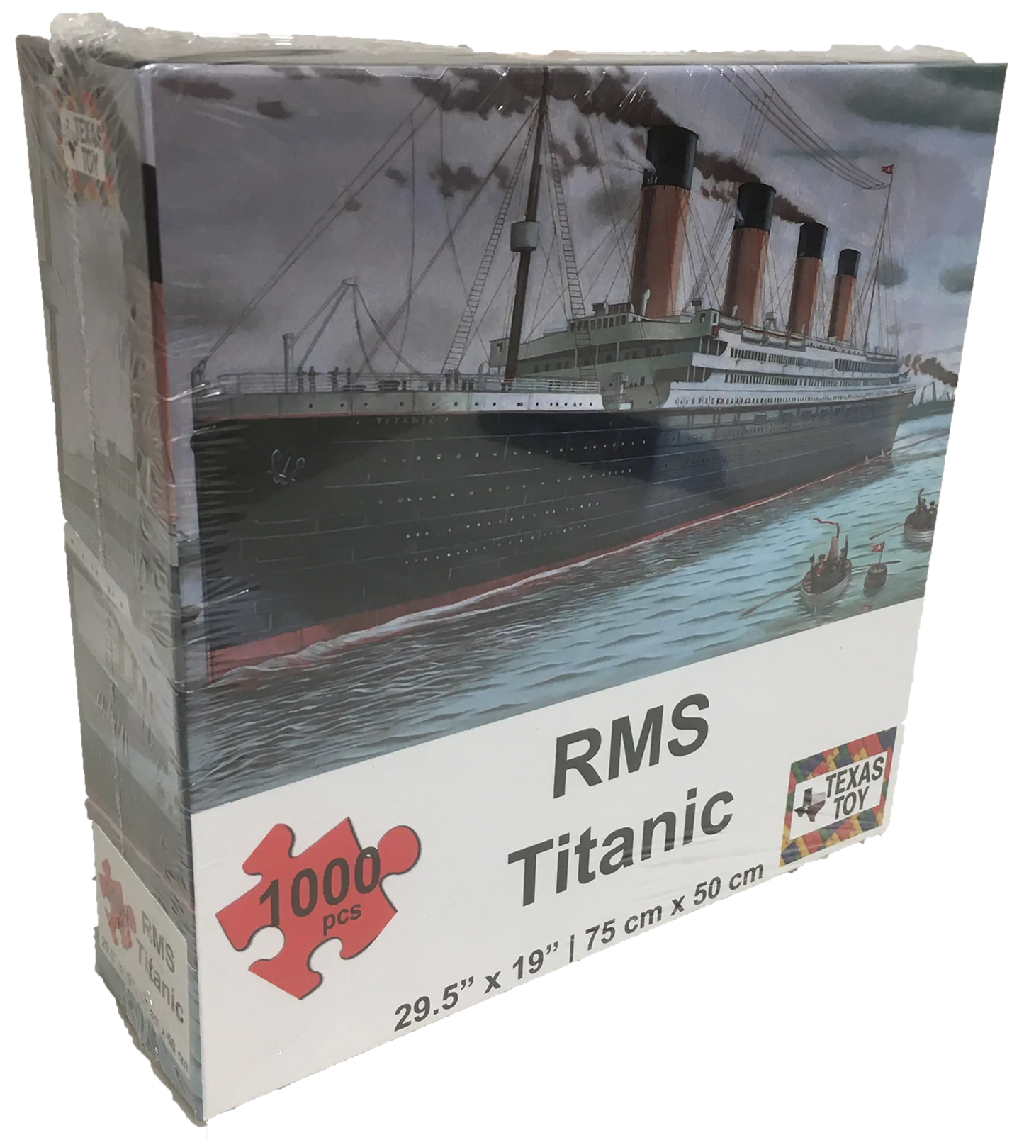 RMS Titanic Ship Cardboard Puzzle 1000-pc 2mm