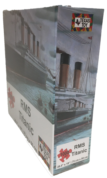 RMS Titanic Ship Cardboard Puzzle 1000-pc 2mm