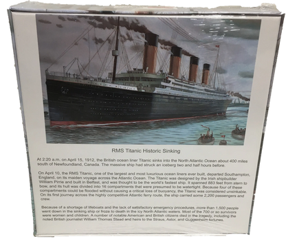 RMS Titanic Ship Cardboard Puzzle 1000-pc 2mm