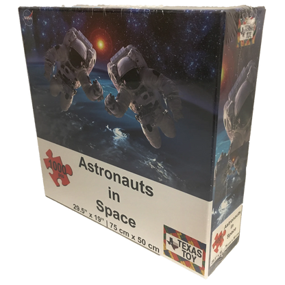 Astronauts in Space Cardboard Puzzle (1000 pieces)