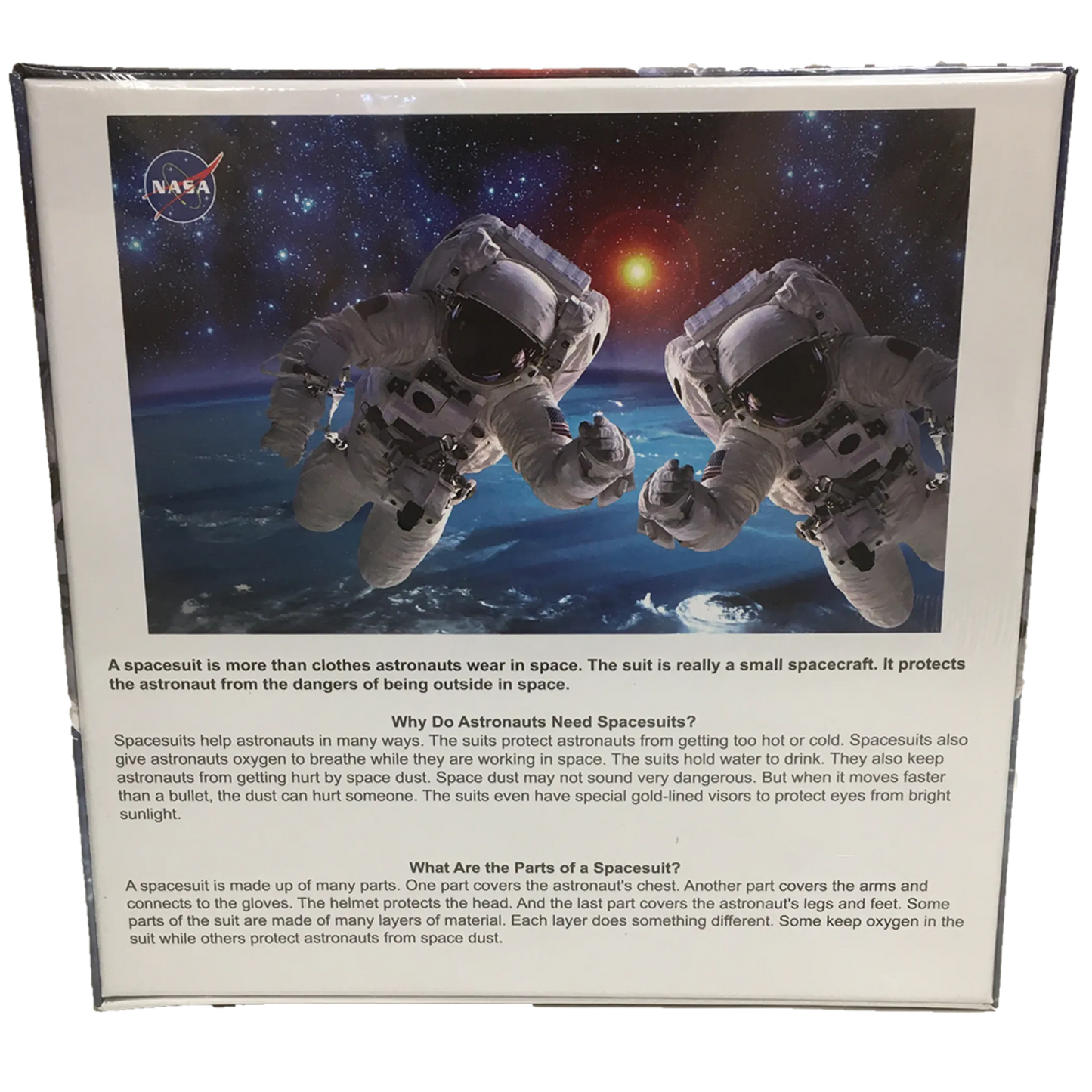 Astronauts in Space Cardboard Puzzle (1000 pieces)