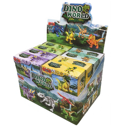 Dinosaur Brick Display Set