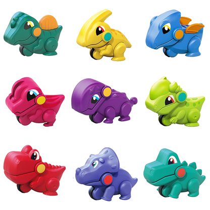 Pocket Dinosaur Push Toys, Nine Dino Styles Available!