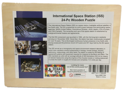 NASA International Space Station 24-pc Wood Jigsaw Puzzle