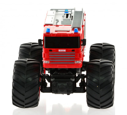 1:18 Big Wheel Racing Fire truck with Lights & Sounds