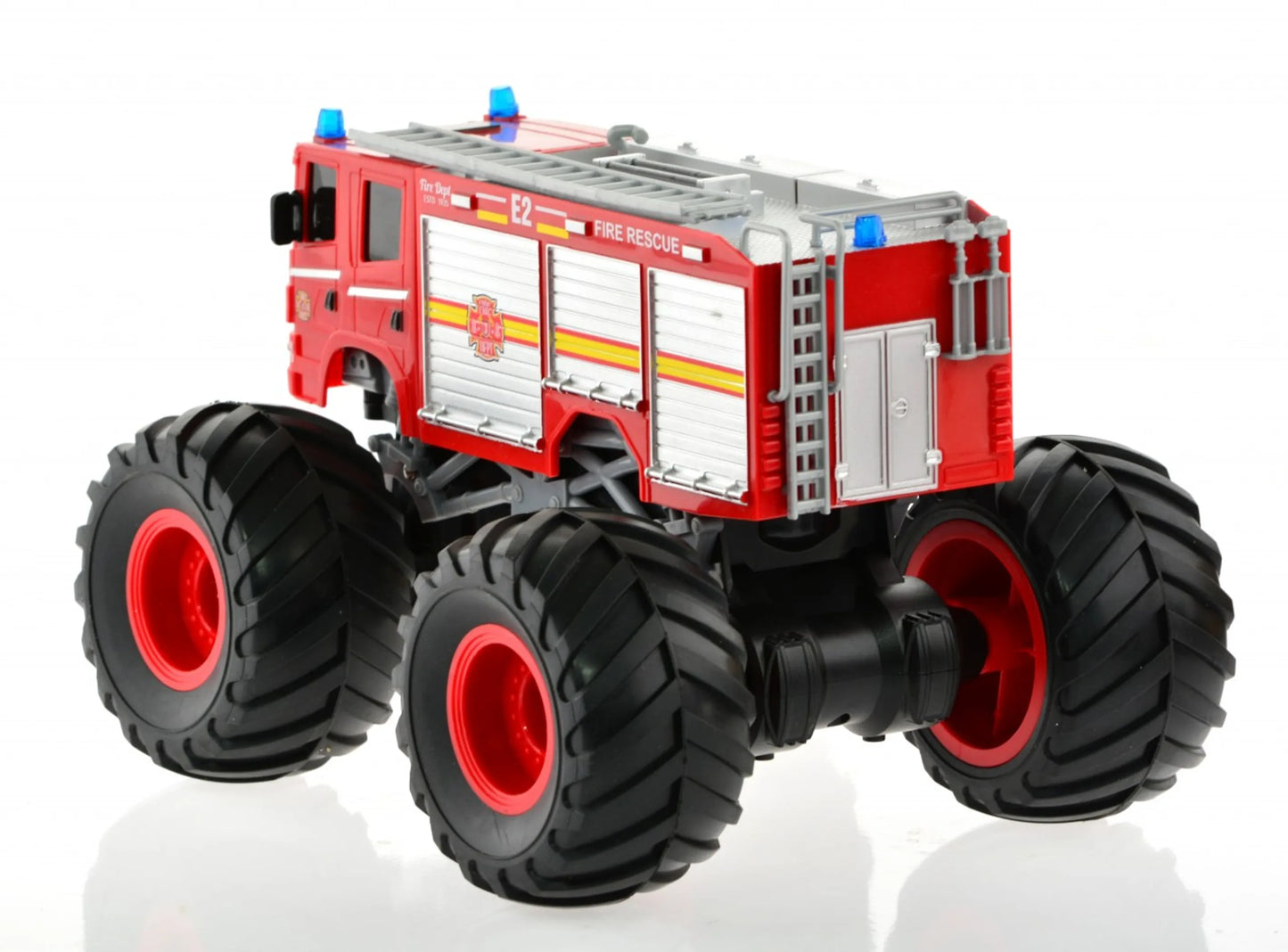 1:18 Big Wheel Racing Fire truck with Lights & Sounds