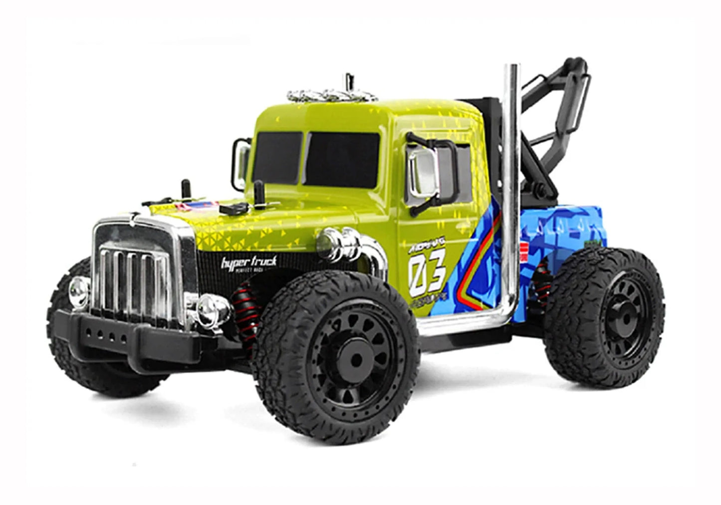 Retro 4WD 1:16 scale tow truck