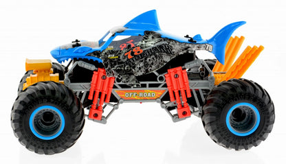 2.4G 1:10 RC Shark with smoking function and running engine