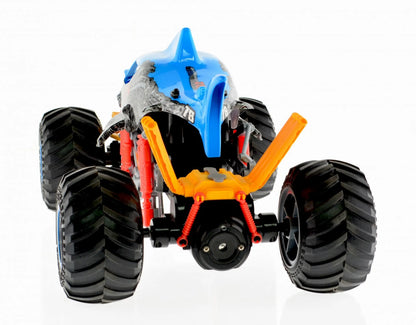 2.4G 1:10 RC Shark with smoking function and running engine