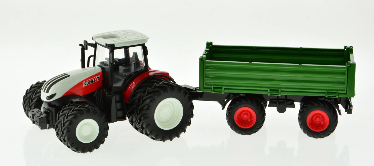 RC Farm Tractor - 8 Wheels