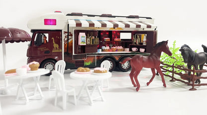 2.4 G Safari Rv With Lights, Sound And Horses