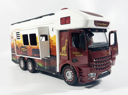 2.4 G Safari Rv With Lights, Sound And Horses