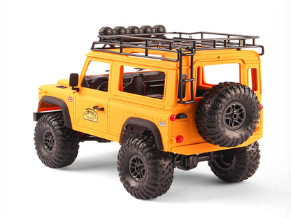 1:10 Scale Land Rover "Camel Trophy" Suv With Lights, 2.4 Ghz And Rechargeable Batteires