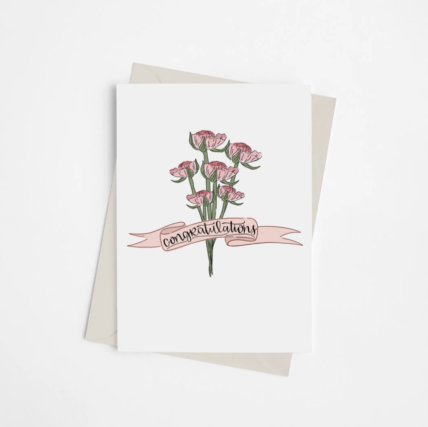 Congratulations Bouquet - Greeting Card