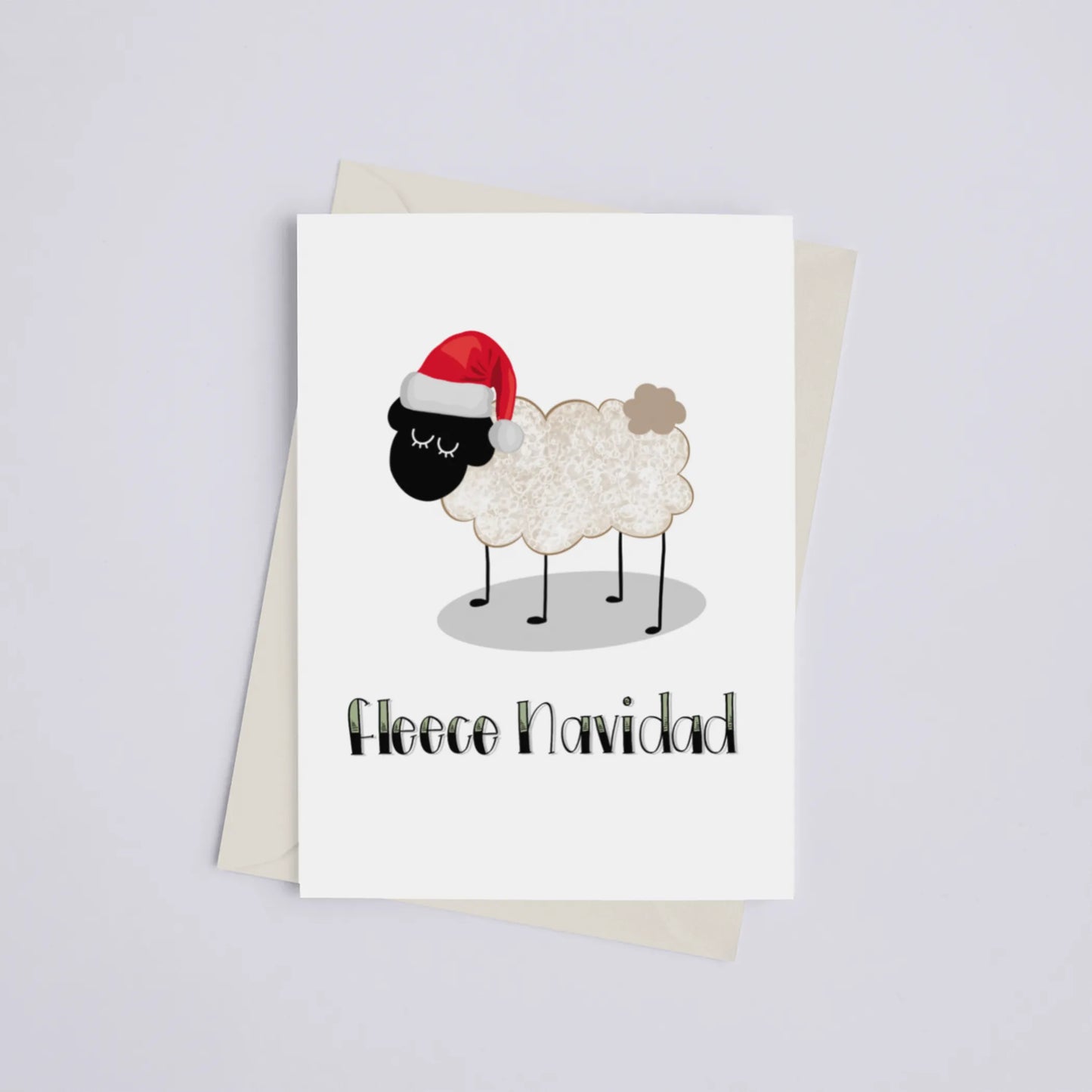 Fleece Navidad - Greeting Card